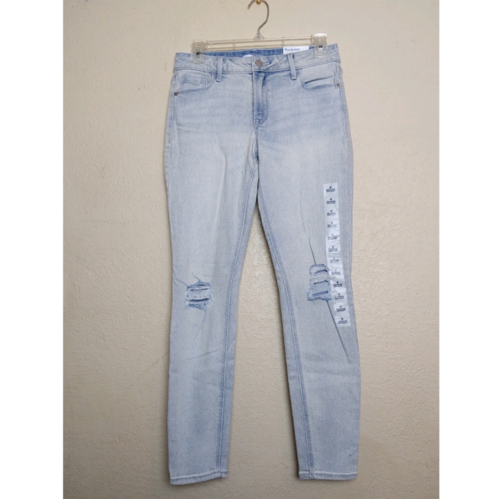 Old Navy Light Destructed Super Skinny …